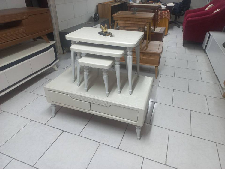 میز جلو مبلی و عسلی تمام MDF روکش 3 دهم FRP عرض 100 در 60 با بهره گیری از بهترین یراق ها و رنگ بندی متنوع