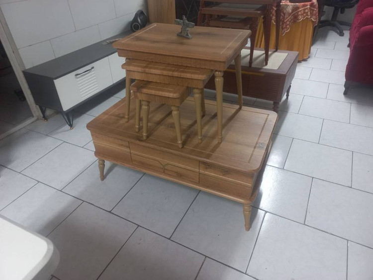 میز جلو مبلی و عسلی تمام MDF روکش 3 دهم FRP عرض 100 در 60 با بهره گیری از بهترین یراق ها و رنگ بندی متنوع