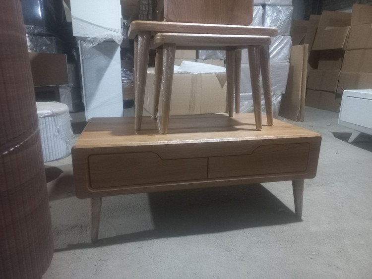 میز جلو مبلی و عسلی تمام MDF روکش 3 دهم FRP عرض 100 در 60 با بهره گیری از بهترین یراق ها و رنگ بندی متنوع